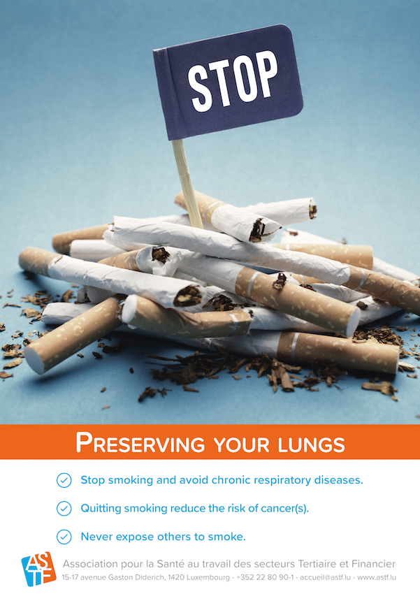 stop smoking poster