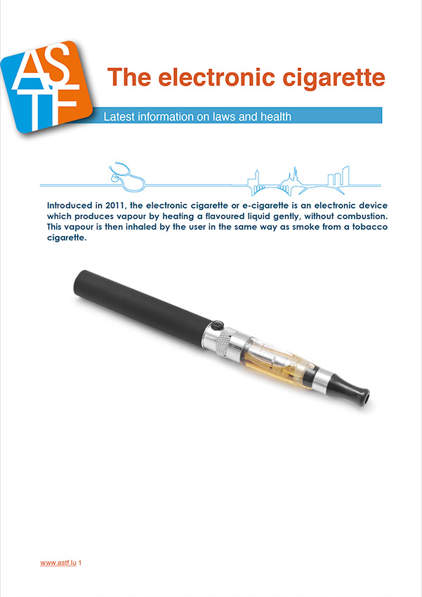 legal and health information about electronic cigarette