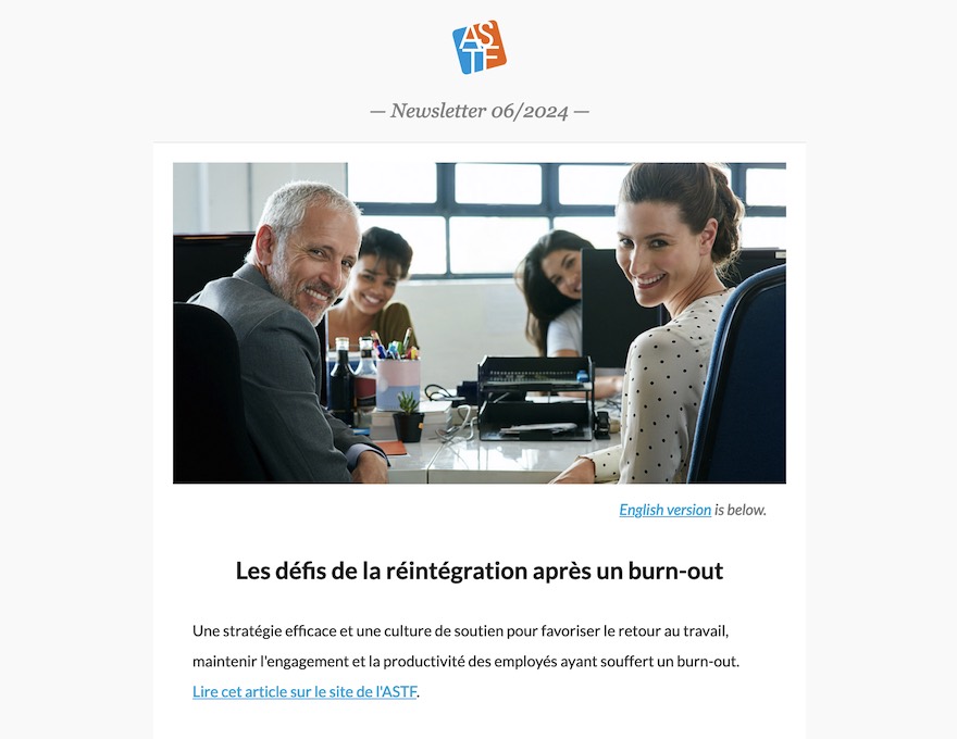 Newsletter ASTF Juin 2024
