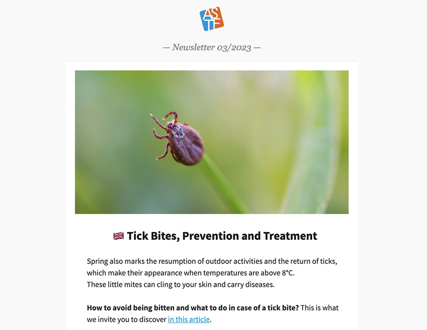 Newsletter ASTF March 2023