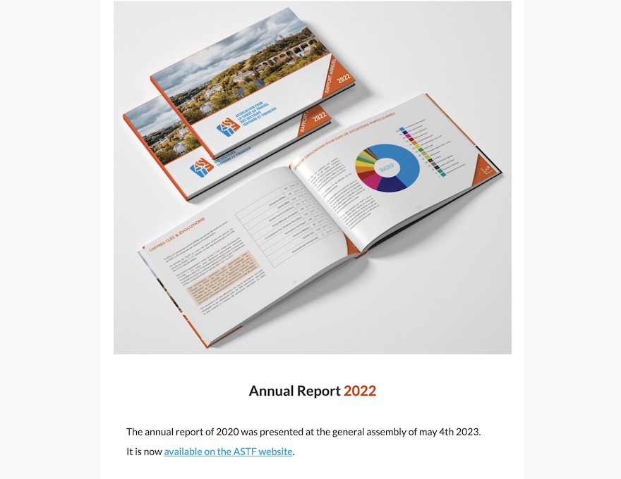 Newsletter ASTF May 2023