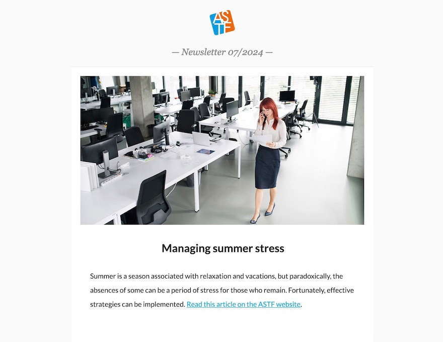 Newsletter ASTF July 2024