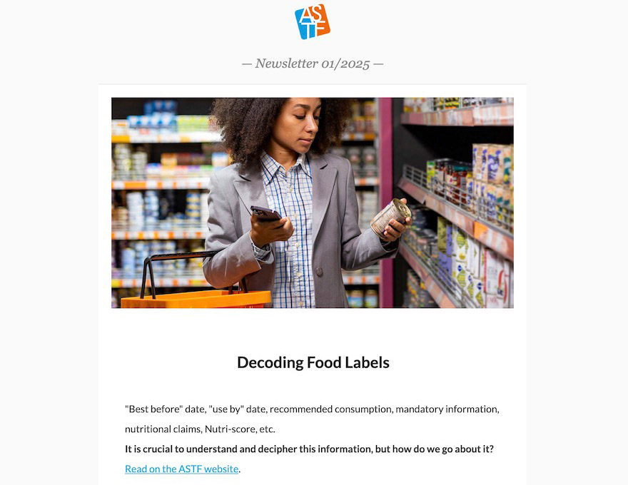 Newsletter ASTF January 2025