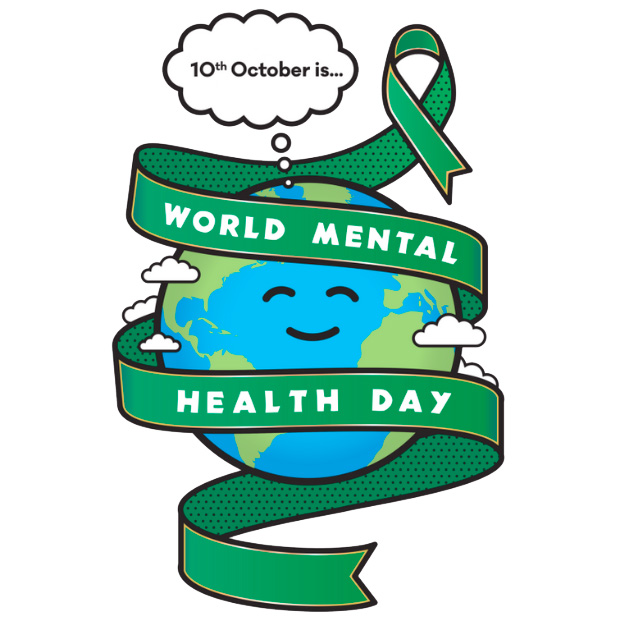 World Mental Health Day Logo - October 10