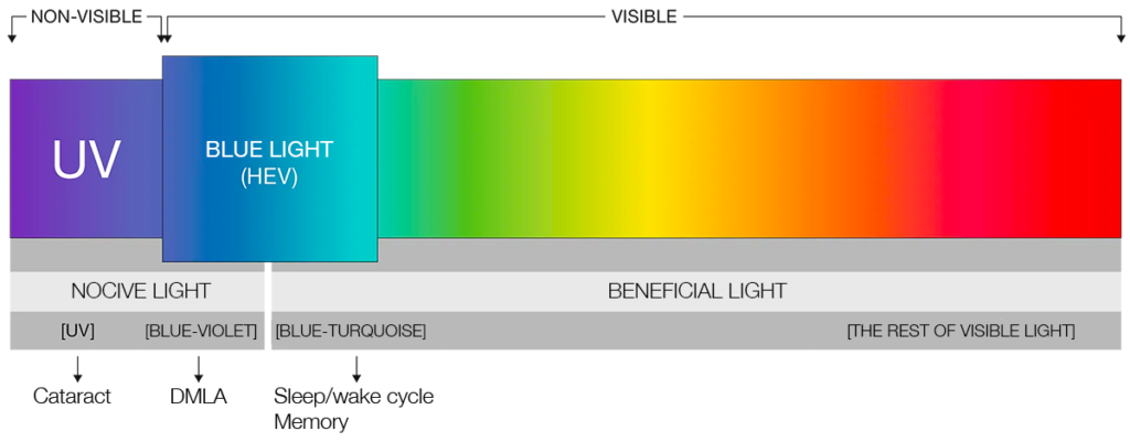 Blue Light Spectrum