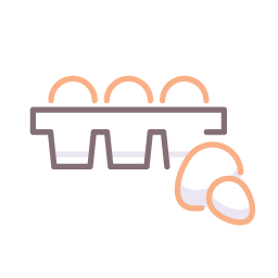 Eggs allergy icon