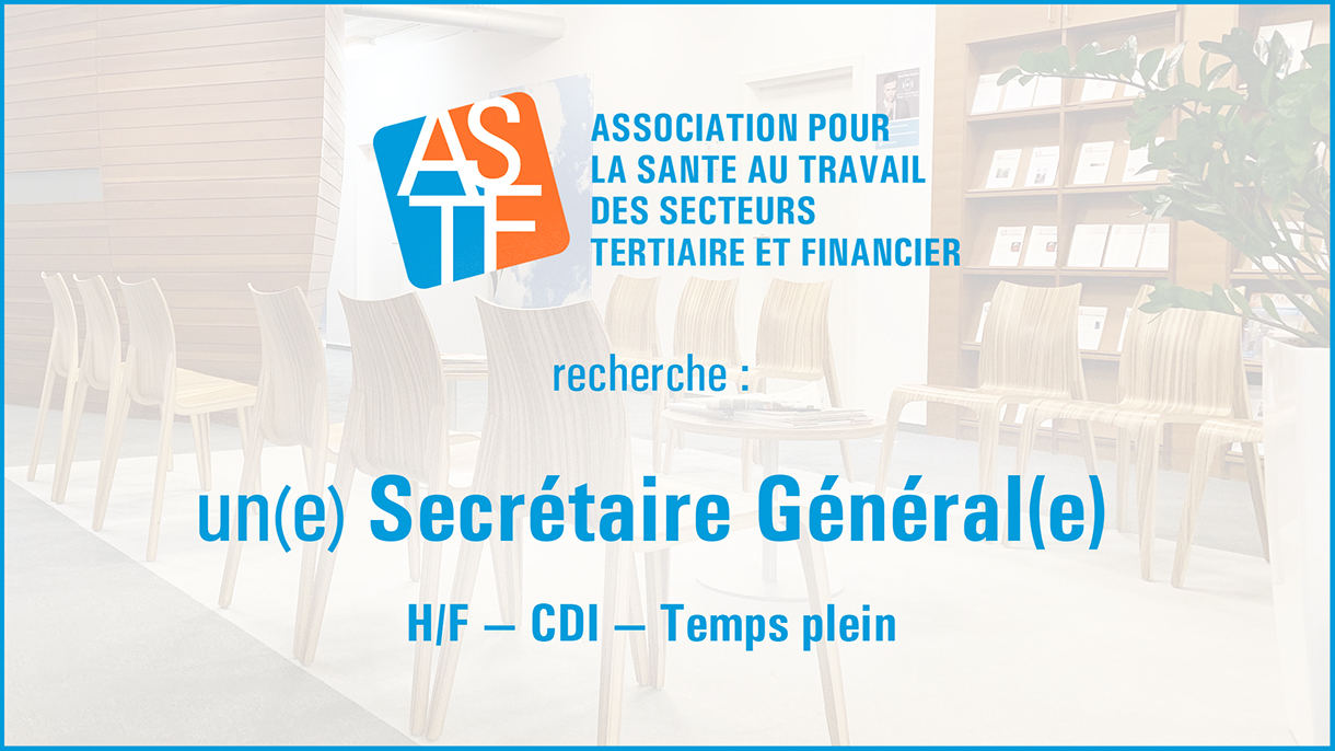 Emploi Secrétaire Général