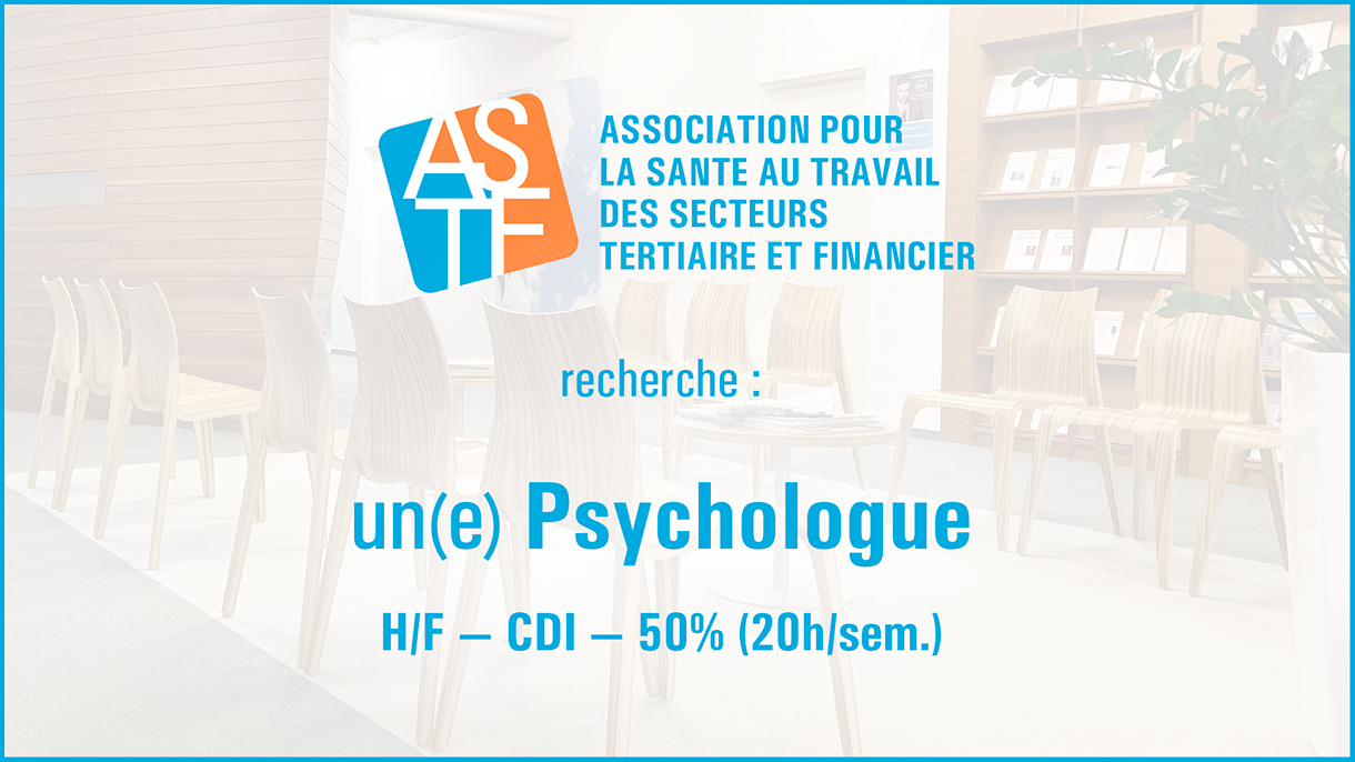 Offre emploi - Psychologue