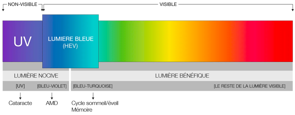 Spectre Lumiere Bleue