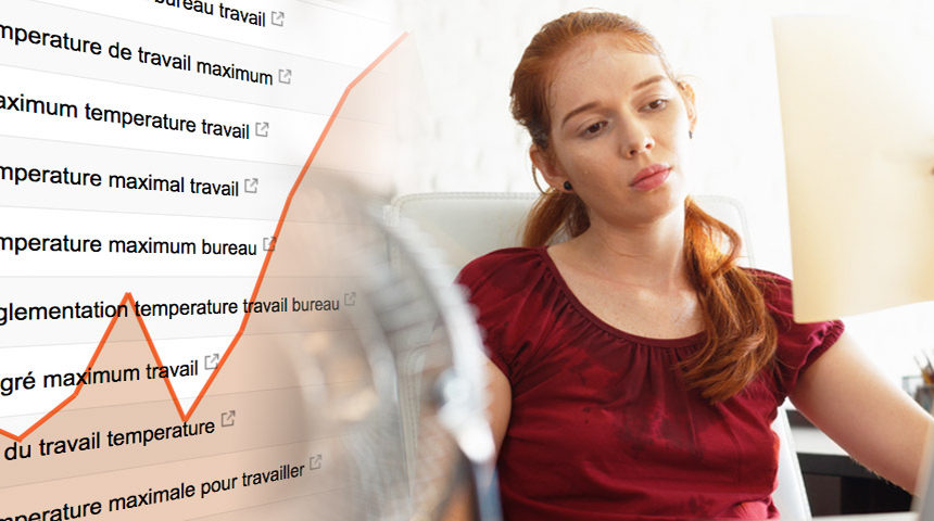 Workplace and high heat, what is the current legislation? Température bureaux
