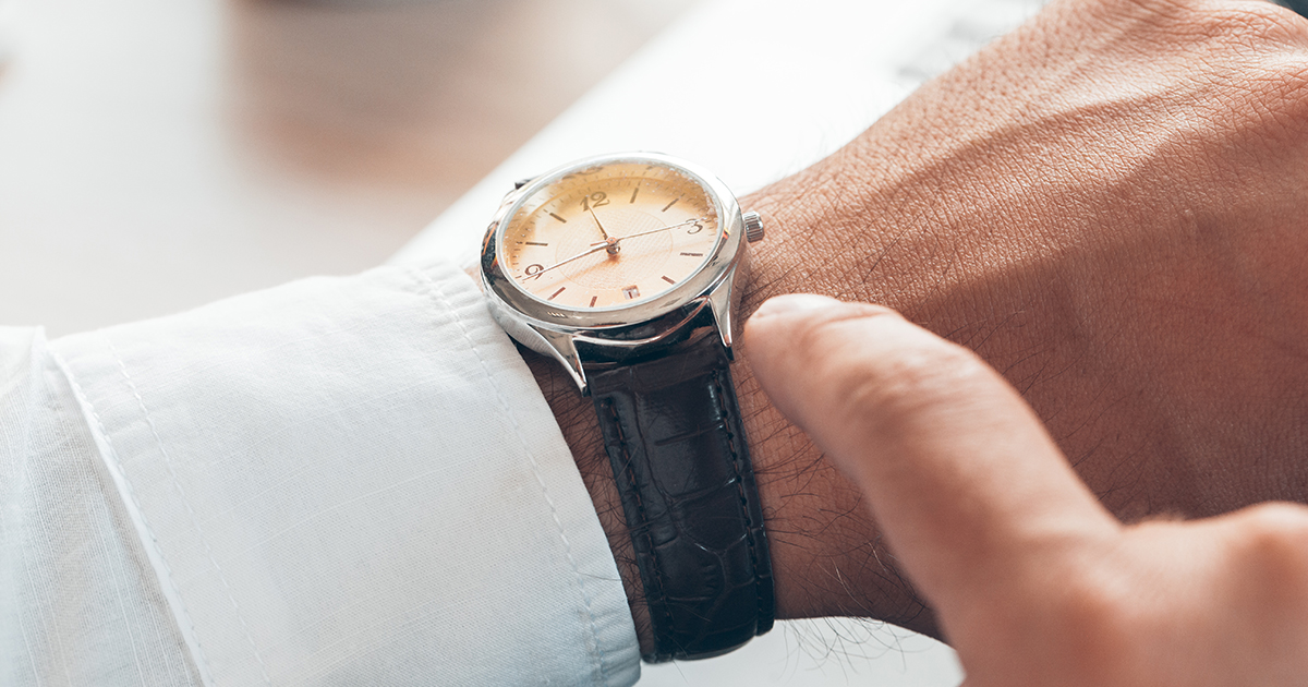 perfectionist checking time