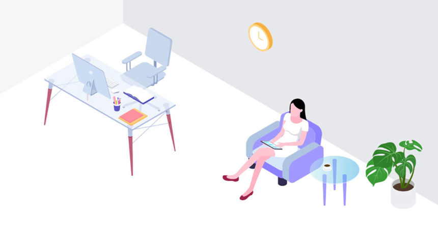 illustration woman confinement