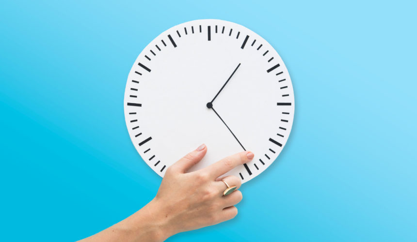 Time management illustration article time management