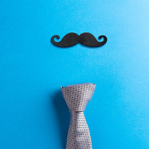 Movember movember moustache and tie
