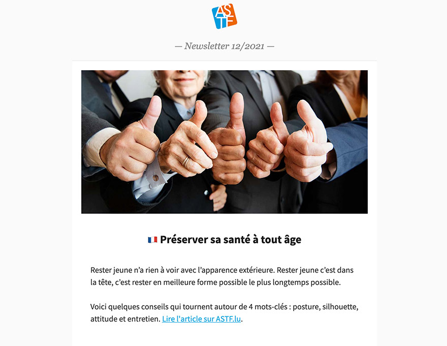 Newsletter décembre 2021
