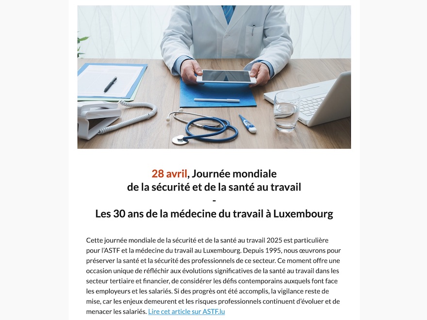 Newsletter Mai 2025