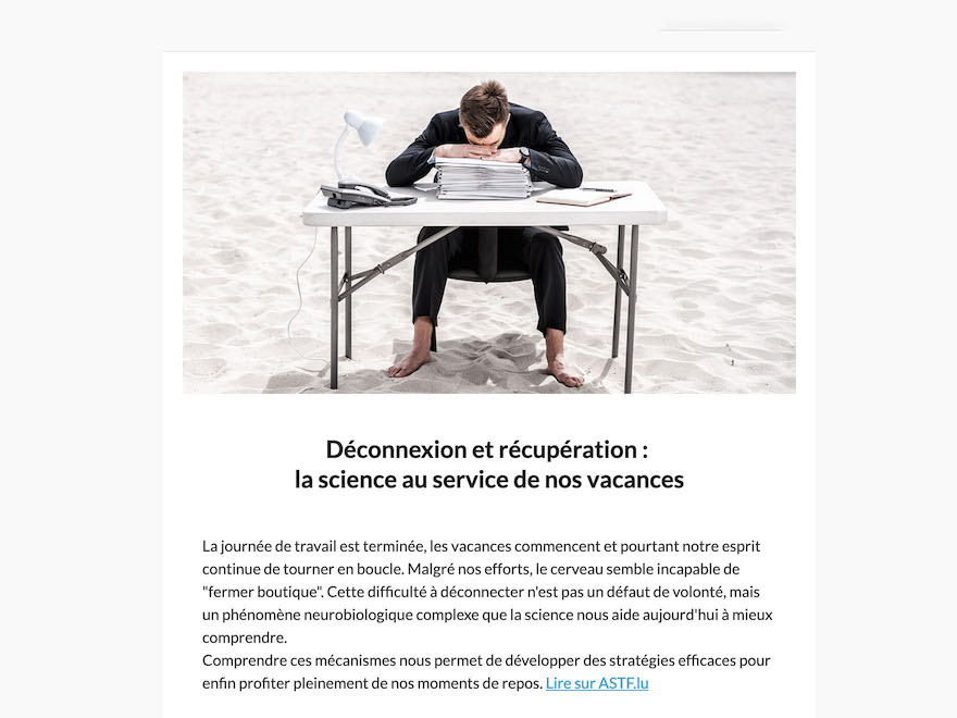 Newsletter Juillet 2025