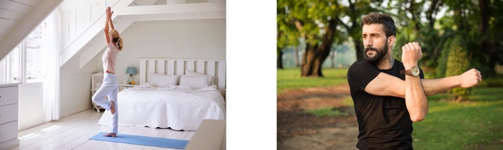 Activité physique routine matinale