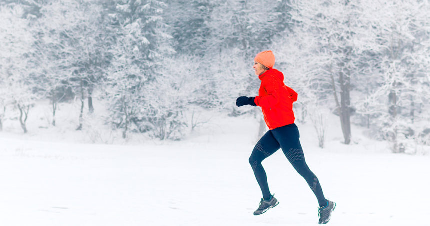 Running in winter